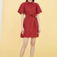 Vero Moda2022夏季新款泡泡袖显瘦野餐法式连衣裙女